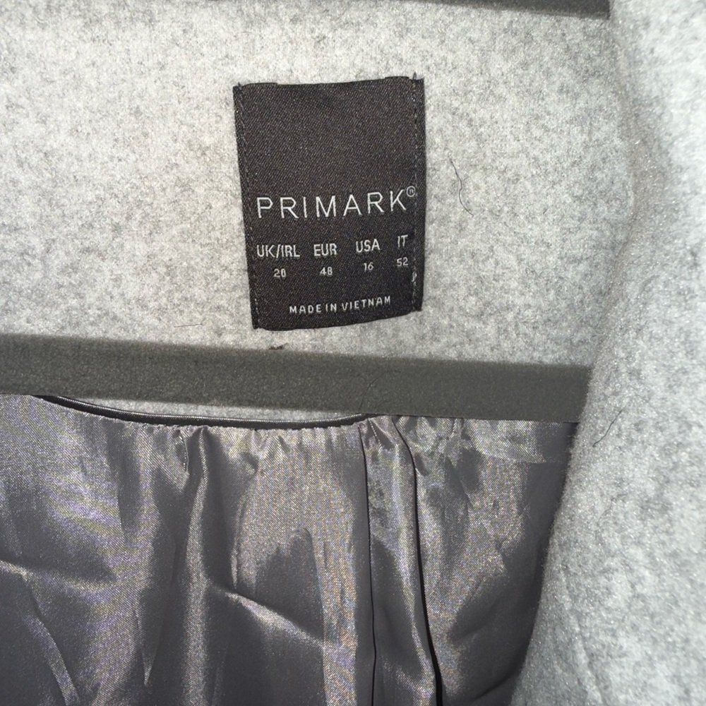 Women’s Primark Gray Peacoat-US16 - Picture 4 of 6